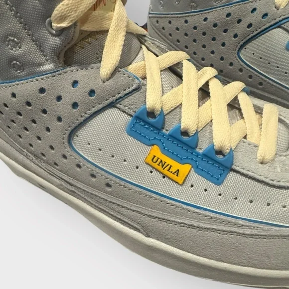NEW Air Jordan 2 Retro SP x Union LA Grey Fog Men’s 9 NWT w/ box